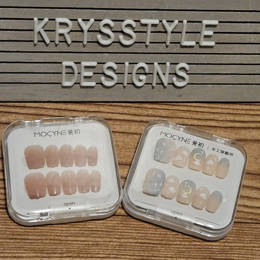 MOCYNE Nails Pre-Designed Press-On Nail Set